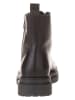 lamino Leder-Boots in Schwarz