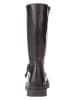lamino Leder-Stiefel in Schwarz