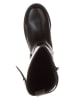 lamino Leder-Stiefel in Schwarz