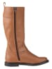 lamino Leder-Stiefel in Hellbraun
