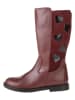 lamino Leder-Stiefel in Rot