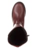lamino Leder-Stiefel in Rot