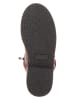 lamino Leder-Stiefel in Rot
