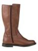 lamino Leder-Stiefel in Hellbraun