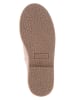 lamino Leren chelseaboots lichtroze