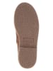 lamino Leder-Chelsea-Boots in Hellbraun