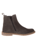 lamino Leren chelseaboots bruin