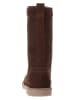 lamino Leder-Stiefel in Braun