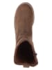 lamino Leder-Stiefel in Hellbraun
