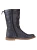 lamino Leren laarzen donkerblauw
