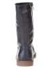 lamino Leder-Stiefel in Dunkelblau