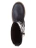 lamino Leder-Stiefel in Dunkelblau
