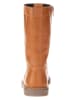 lamino Leder-Stiefel in Hellbraun