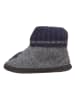 lamino Pantoffels grijs/donkerblauw