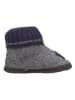 lamino Pantoffels grijs/donkerblauw