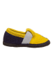 lamino Pantoffels geel/donkerblauw