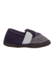 lamino Pantoffels grijs/donkerblauw