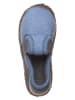 lamino Pantoffels "Bobby" blauw/grijs