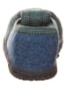 lamino Pantoffels "Dino" groen/blauw