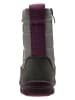 lamino Barefootwinterboots lichtgrijs/paars