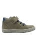 lamino Leren sneakers taupe
