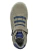 lamino Leren sneakers taupe