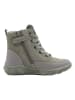 lamino Leder-Boots in Grau