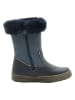lamino Leren boots donkerblauw