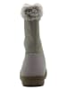 lamino Leder-Boots in Grau