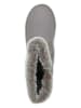 lamino Leder-Boots in Grau