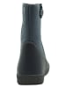 lamino Leder-Boots in Dunkelblau