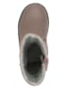 lamino Leder-Boots in Mauve