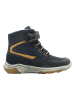 lamino Leder-Winterboots in Dunkelblau