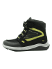lamino Leder-Winterboots in Schwarz