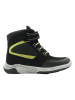 lamino Leder-Winterboots in Schwarz