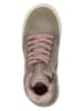 lamino Leder-Sneakers in Khaki