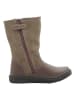 lamino Leren boots mauve