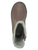 lamino Leren boots mauve