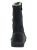 lamino Leren boots donkerblauw