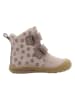 lamino Leder-Boots in Lila/ Grau