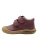 lamino Leren sneakers rood