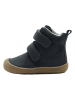 lamino Leder-Boots in Dunkelblau