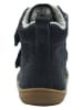 lamino Leder-Boots in Dunkelblau