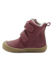 lamino Leder-Boots in Lila