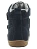 lamino Leder-Boots in Dunkelblau