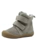 lamino Leder-Boots in Grau
