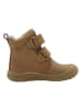 lamino Leder-Boots in Hellbraun
