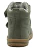 lamino Leder-Boots in Grün