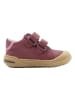 lamino Leren sneakers rood