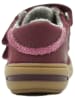 lamino Leren sneakers rood